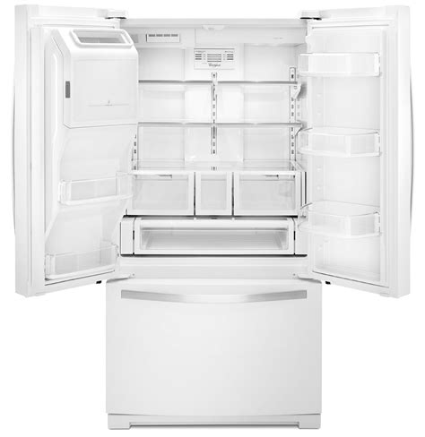 whirlpool white ice french door refrigerator reviews